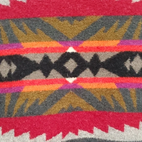 Pendleton VINTAGE 90'S High Grade Western Wear Black & Red Bomber Jacket Xlarge - Picture 9 of 13